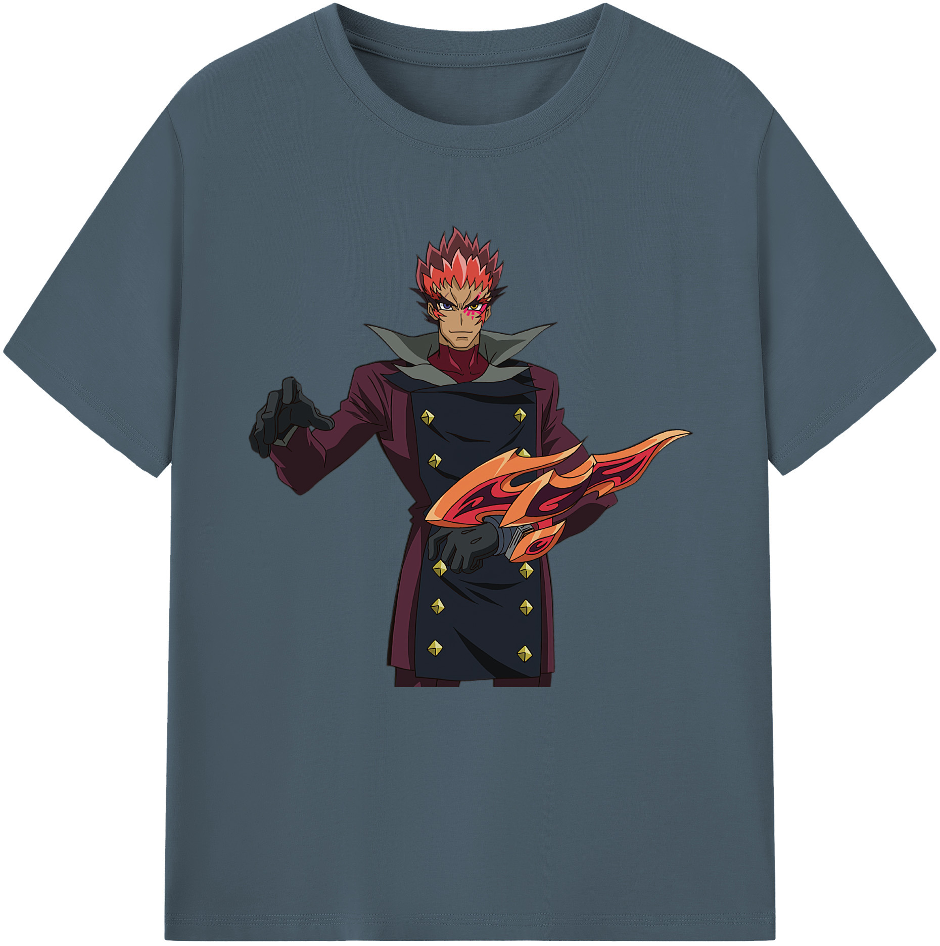 （画像用） 遊☆戯☆王 Yu-Gi-Oh! 綿100％半袖Tシャツ（フロントプリント）
